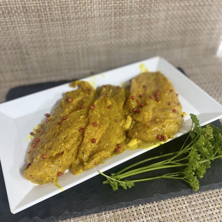 Blanc de poulet mariné